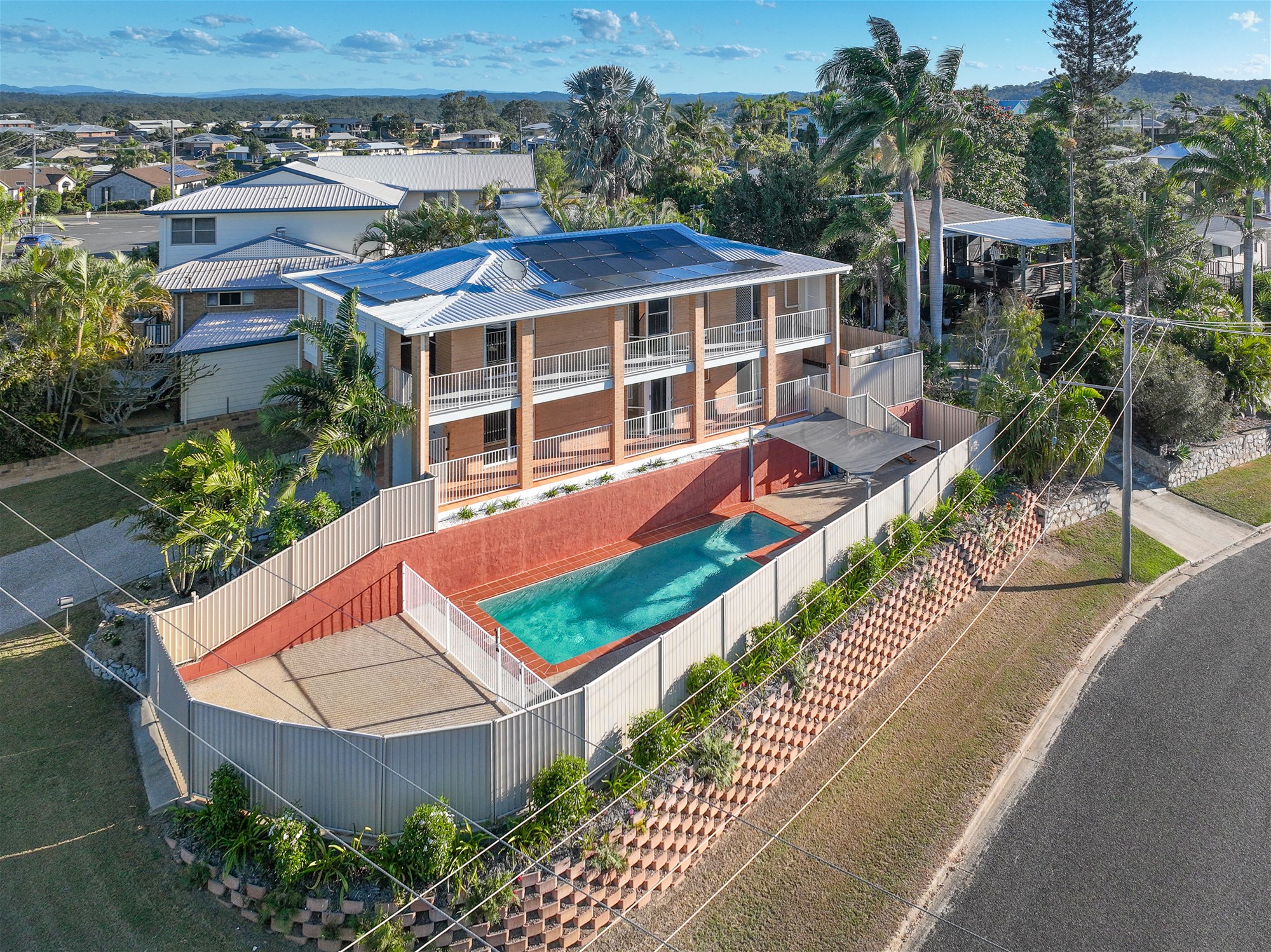 Elevated Family Stunner with Pool, Solar & Ocean Views!